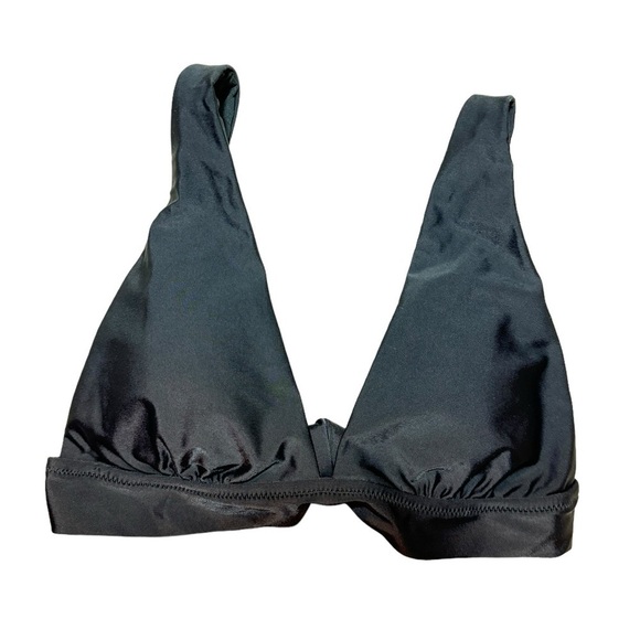 Aerie Triangle Back Tie Bikini Swim Top M - Picture 3 of 6